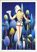 Death NYC Ltd Ed Pop Art Druck " Star Wars hot Girl