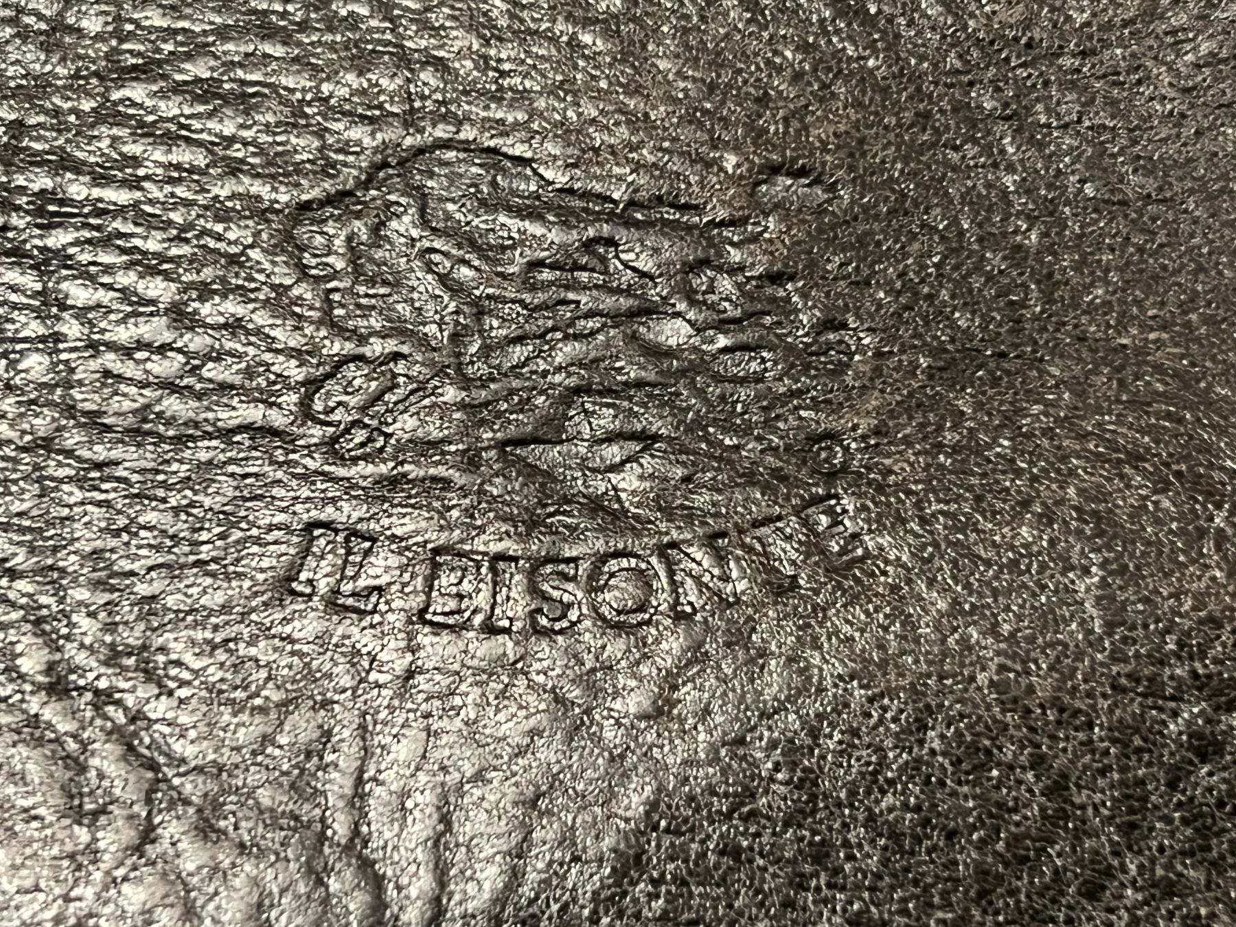 Taschen für Damen: Il Bisonte Ledertasche, schwarz, Top Zustand! – Gebraucht aus Luzern von remiti 1