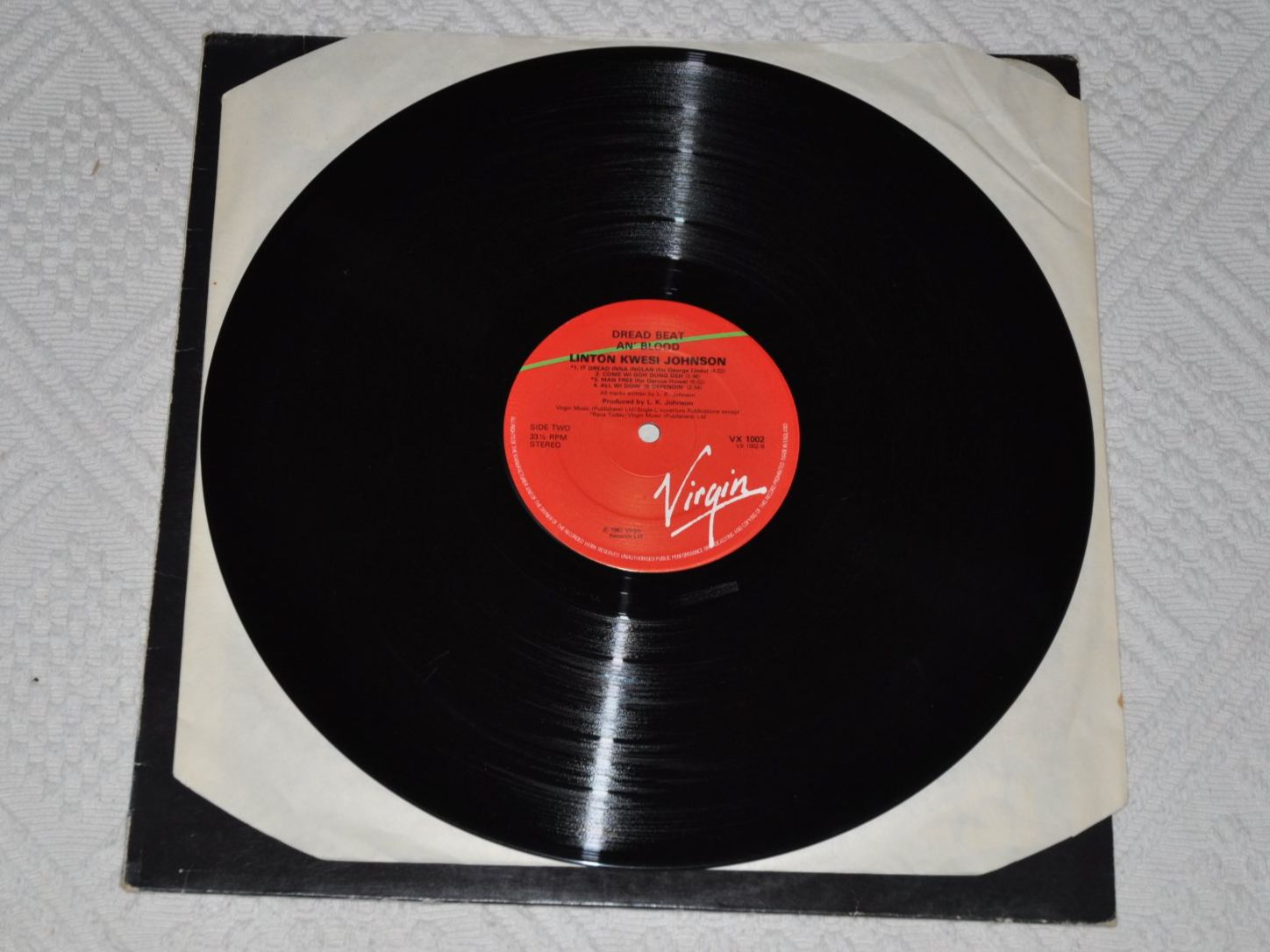 Dischi in vinile: LP Linton Kwesi Johnson - Dread Beat An' Blood – Usato da Boll venduto da Theodora15 3