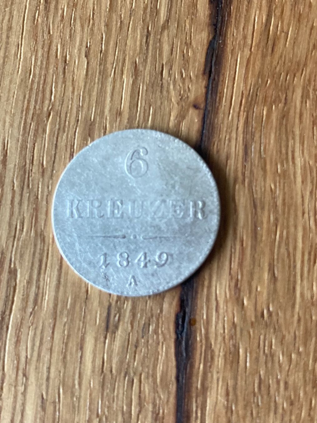 Alle Münzen: Pièce de 6 kreuzer de 1849 A – Gebraucht aus Villars-sur-Glâne von Graca03 1