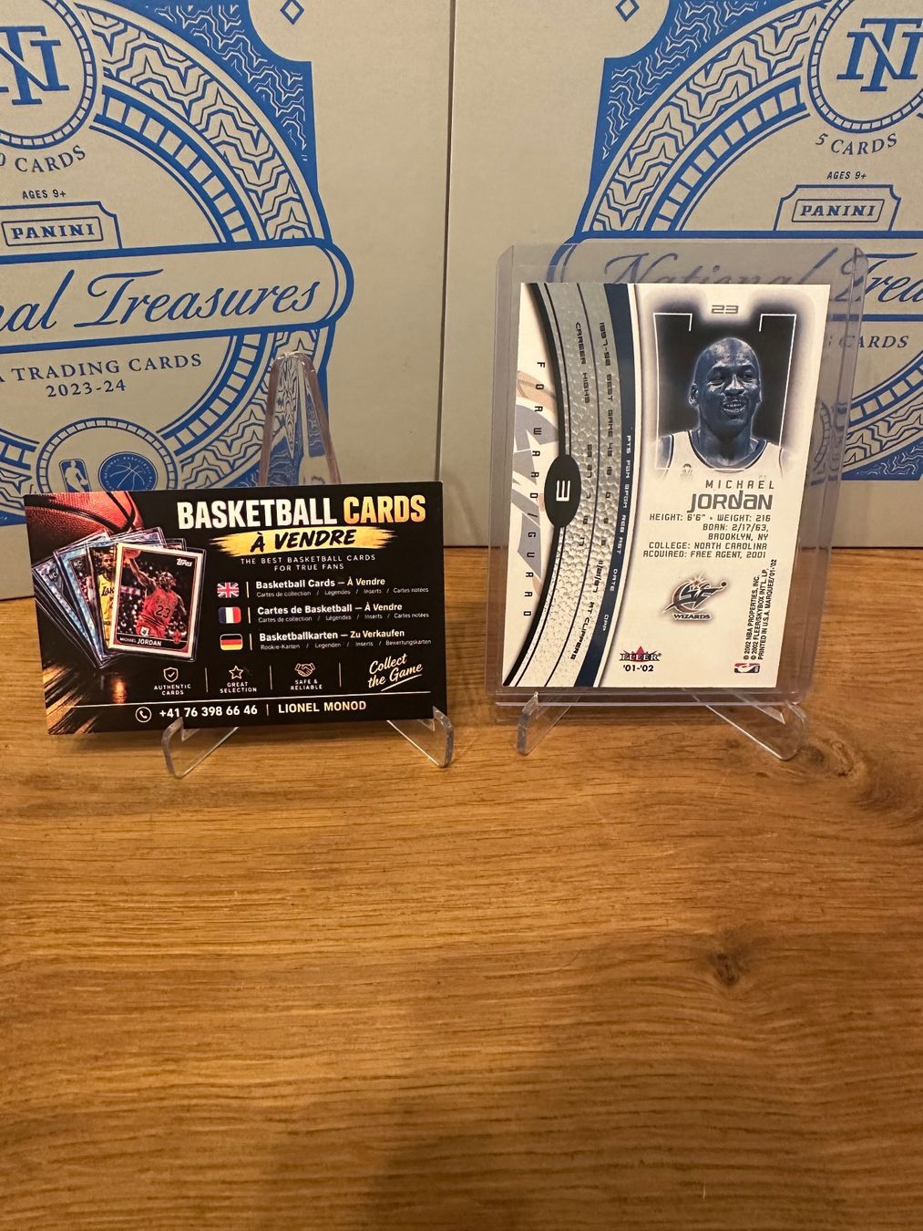 Nba Carte collezionabili: Michael Jordan Washington Wizards 01-02 – Usato da Vullierens venduto da Gaara04 1
