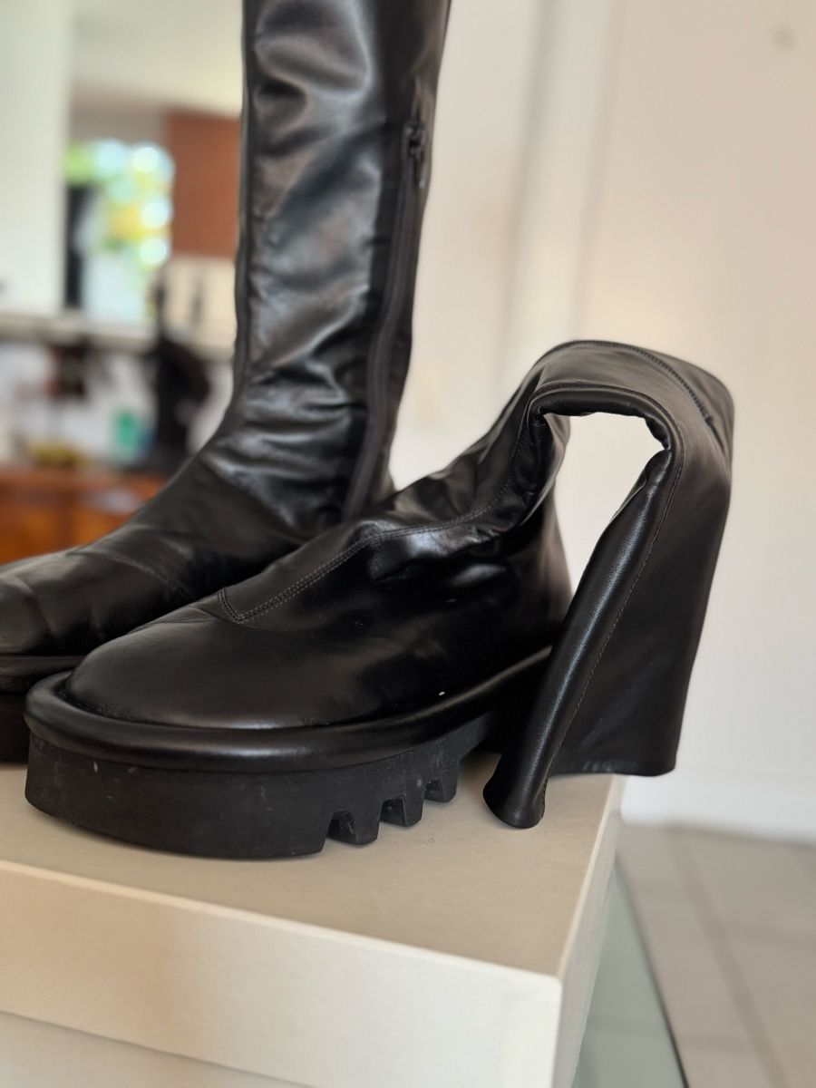 Vibram Scarpe da donna: Vibram Damen Lederstiefel – Usato da Montagnola venduto da HOCH-INC 2
