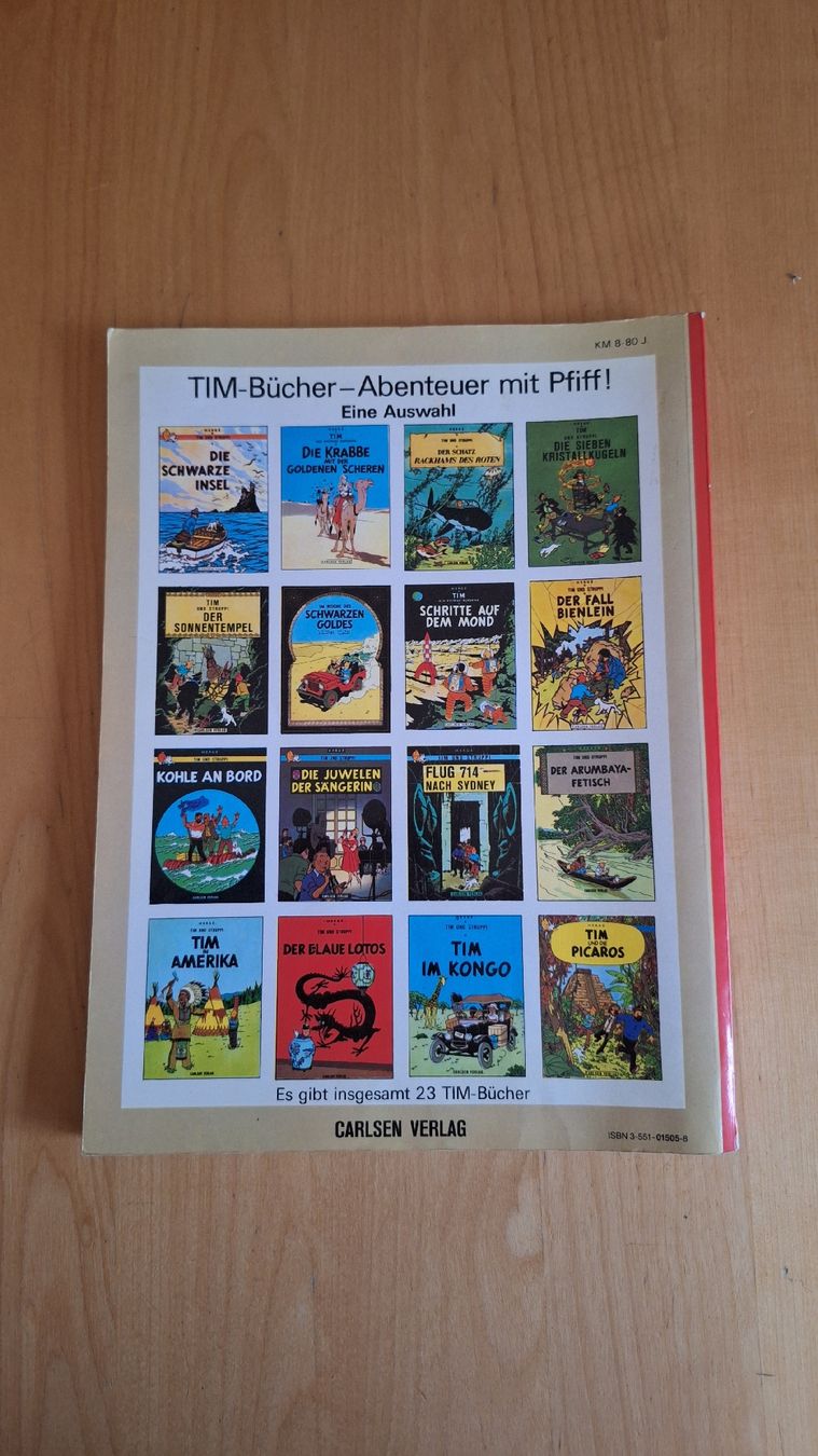 Comics: Tim und Struppi. Die Zigarren des Pharaos. – Gebraucht aus Bönigen von saft195619 3