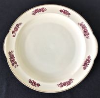 Servierplatte Platte Porzellan Langenthal 1953 rund weiss