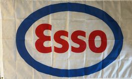 Esso Fahne Tankstelle Gas Bleifrei Diesel Super Plus 95 98