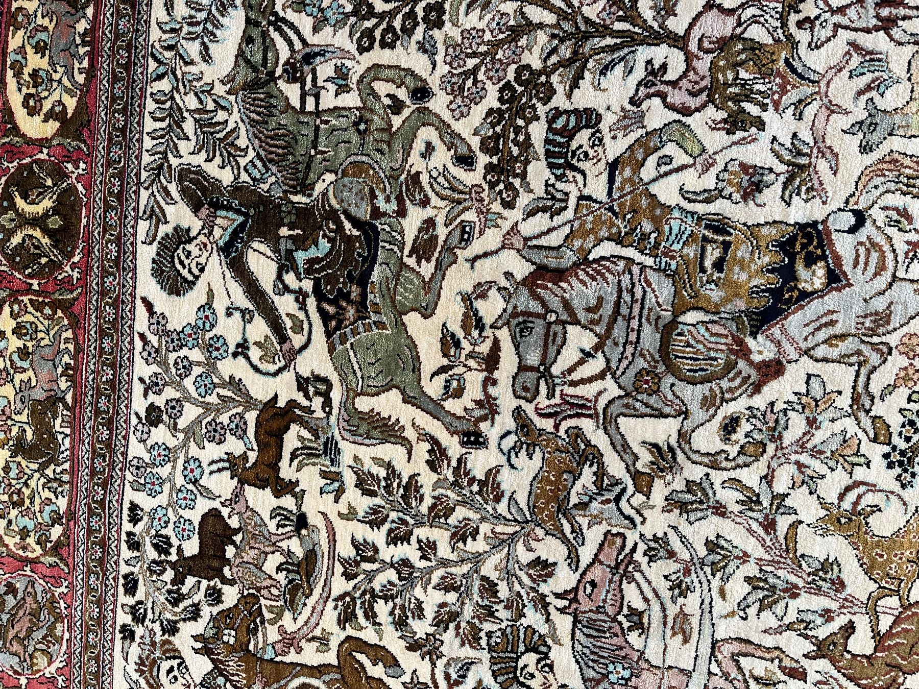 Tapis: Ghom Teppich Seide – D'occasion à Moosleerau par MiBan 3