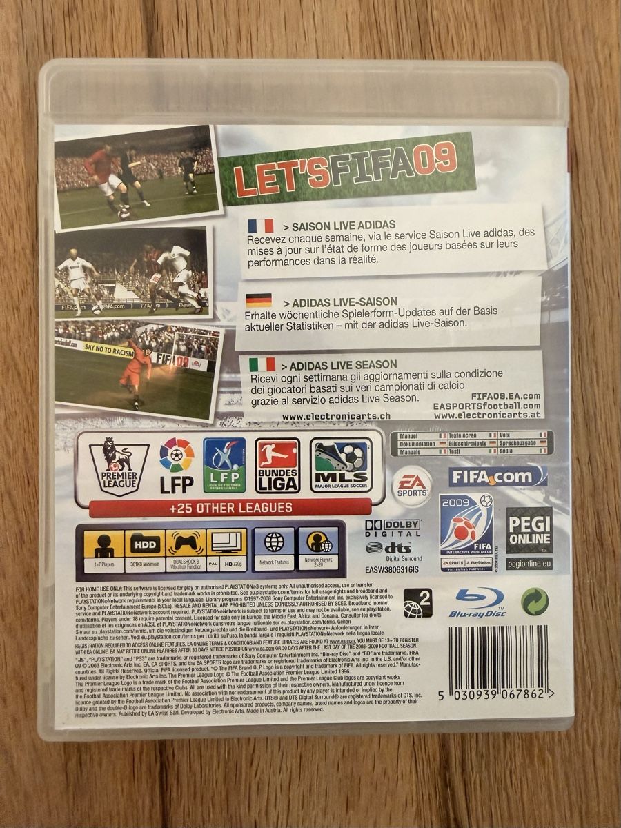 Sony Spiele: PS3 Fifa09 – Neu (gemäss Beschreibung) aus Kriens von Genschi 1