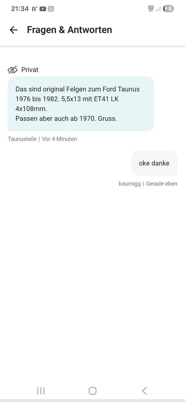 Pneus & Kompletträder: Oldtimer Ford felgen – Gebraucht aus Freidorf TG von baumigg 9