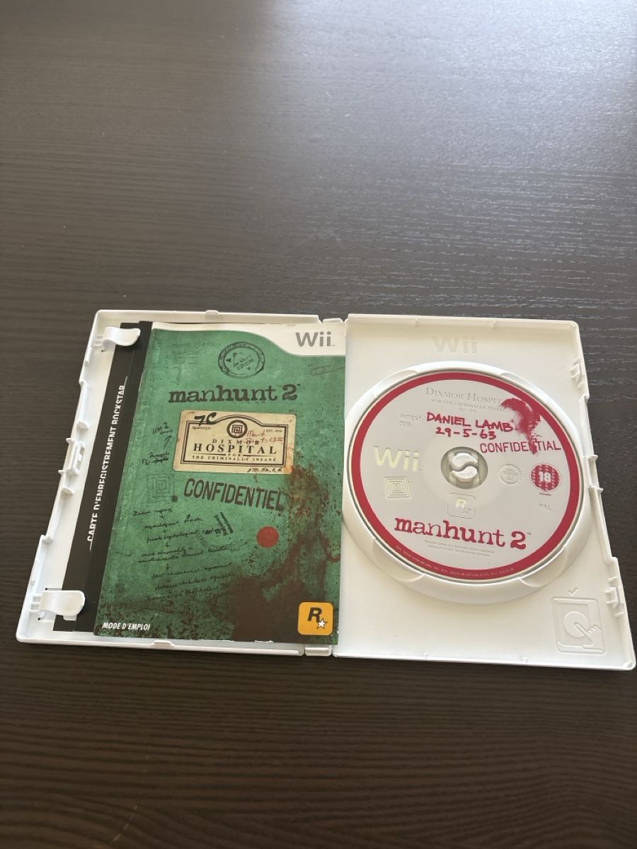 Nintendo Giochi: Jeu Retro Manhunt 2 Nintendo Wii – Usato da Meyrin venduto da did_bqr5 2