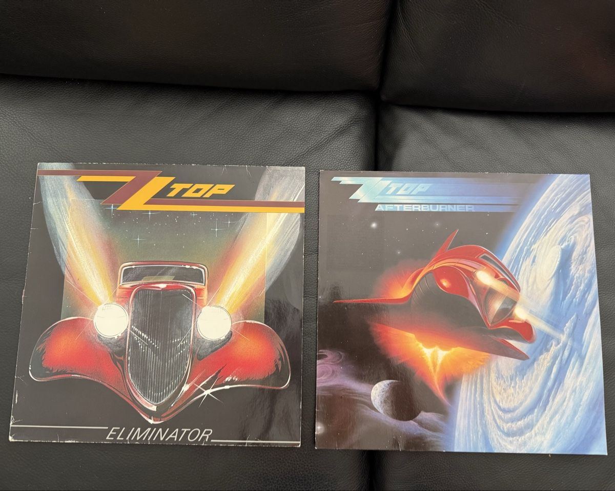 Dischi in vinile: 2 x ZZ Top Schallplatten: Eliminator & Afterburner – Usato da Goldach venduto da Donpancho