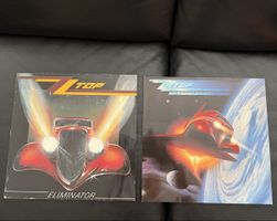 2 x ZZ Top Schallplatten: Eliminator & Afterburner