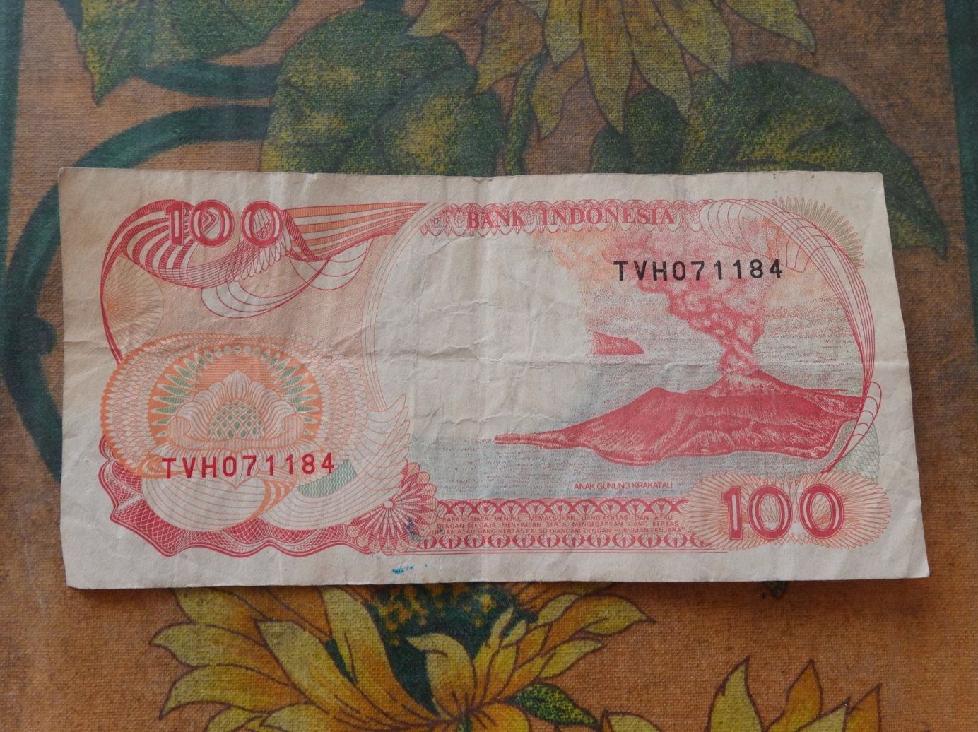 Banconote: INDONESIE  (B)  100  Rupiah  Billet – Usato da Romanel-sur-Lausanne venduto da Swift13 1