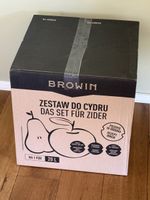 Browin Cider Set 20L - Vollstaendiges Gaer-Set  🍎 neu!