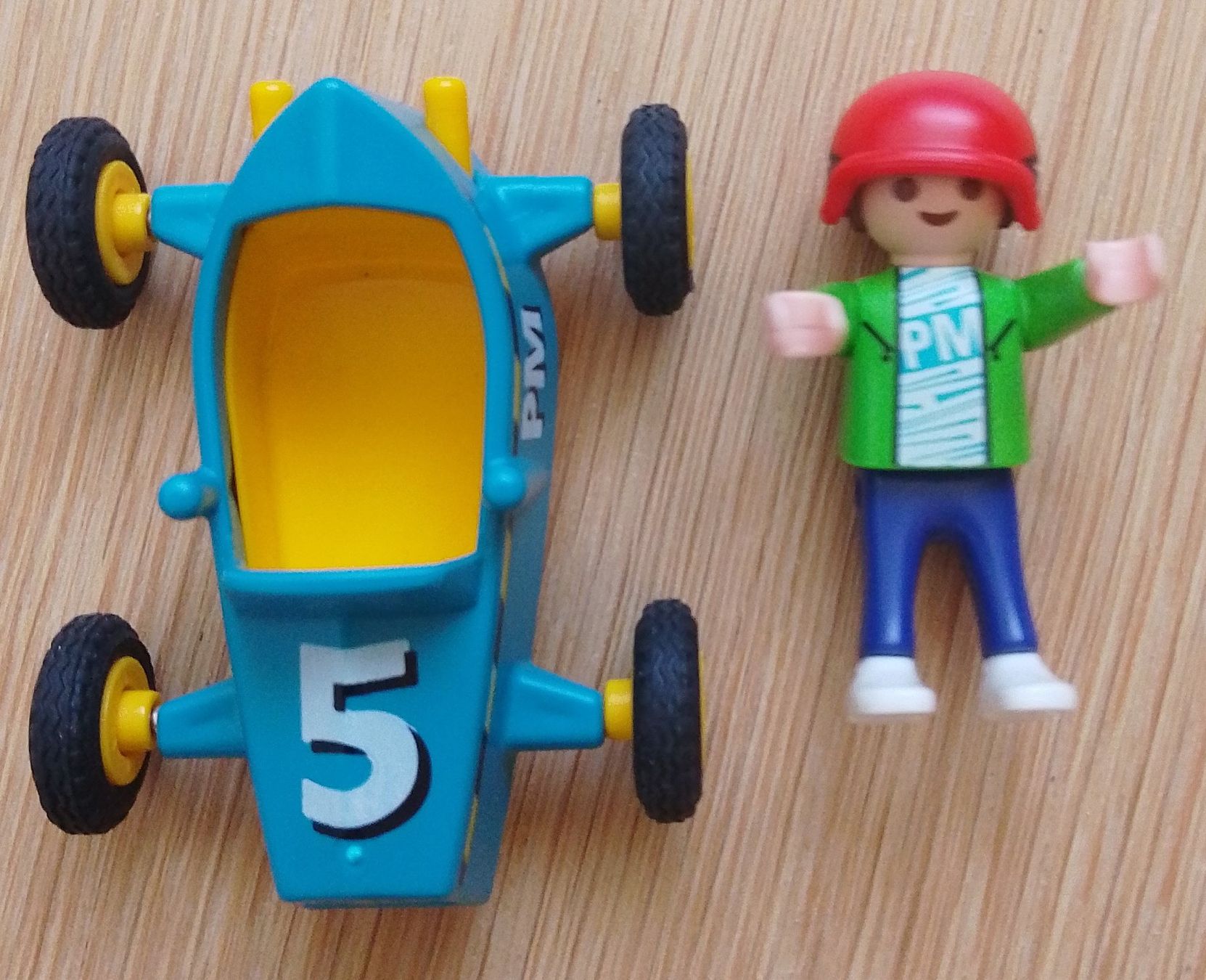 Playmobil Giocattoli: Playmobil Figur Go Kart mit Kind – Usato da Wohlen AG venduto da salamanderspielwaren
