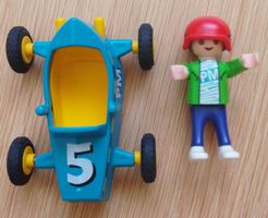 Playmobil Figur Go Kart mit Kind