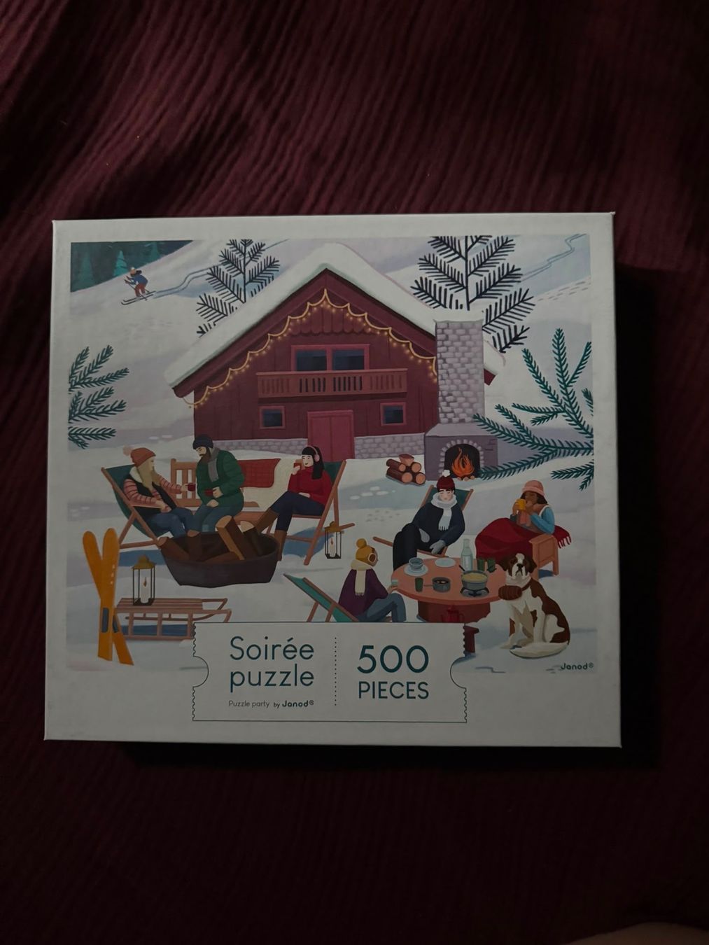 Janod Puzzles: Puzzle "Soirée puzzle" 500 pièces – Neu (gemäss Beschreibung) aus Genève von adrianito34
