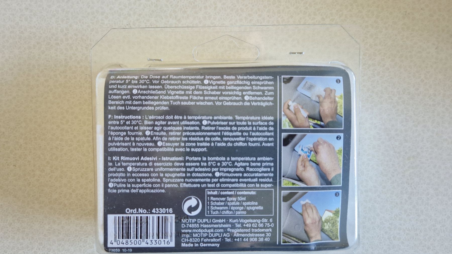 Altro per la casa: Neues Presto Vignetten-Entferner-Set, Originalverpackt – Nuovo e nell'imballaggio originale da Appenzell Meister. venduto da Morize98 1