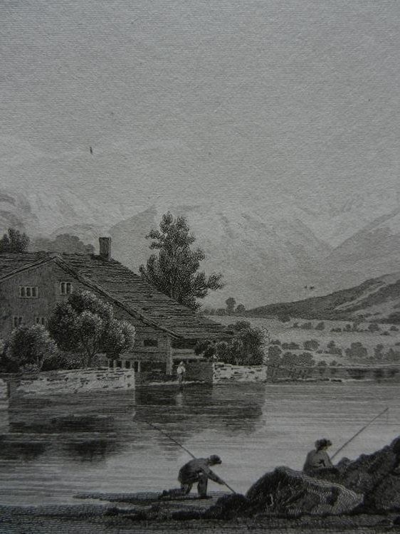 Gravures: Lake of Brienz Brienzersee – D'occasion à Risch par Rischli15 4