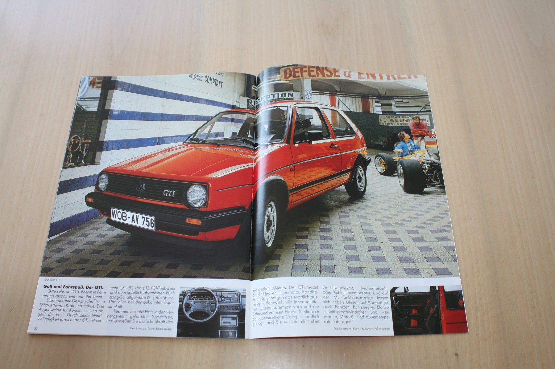 VW Dokumente: VW Golf II Prospekt 8/1984 – Gebraucht aus Wikon von erwin400 6