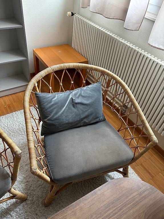 Ikea Sessel: Ikea Stockholm 2017 - 2 pièces - table basse – Gebraucht aus Domdidier von Frip2000 1
