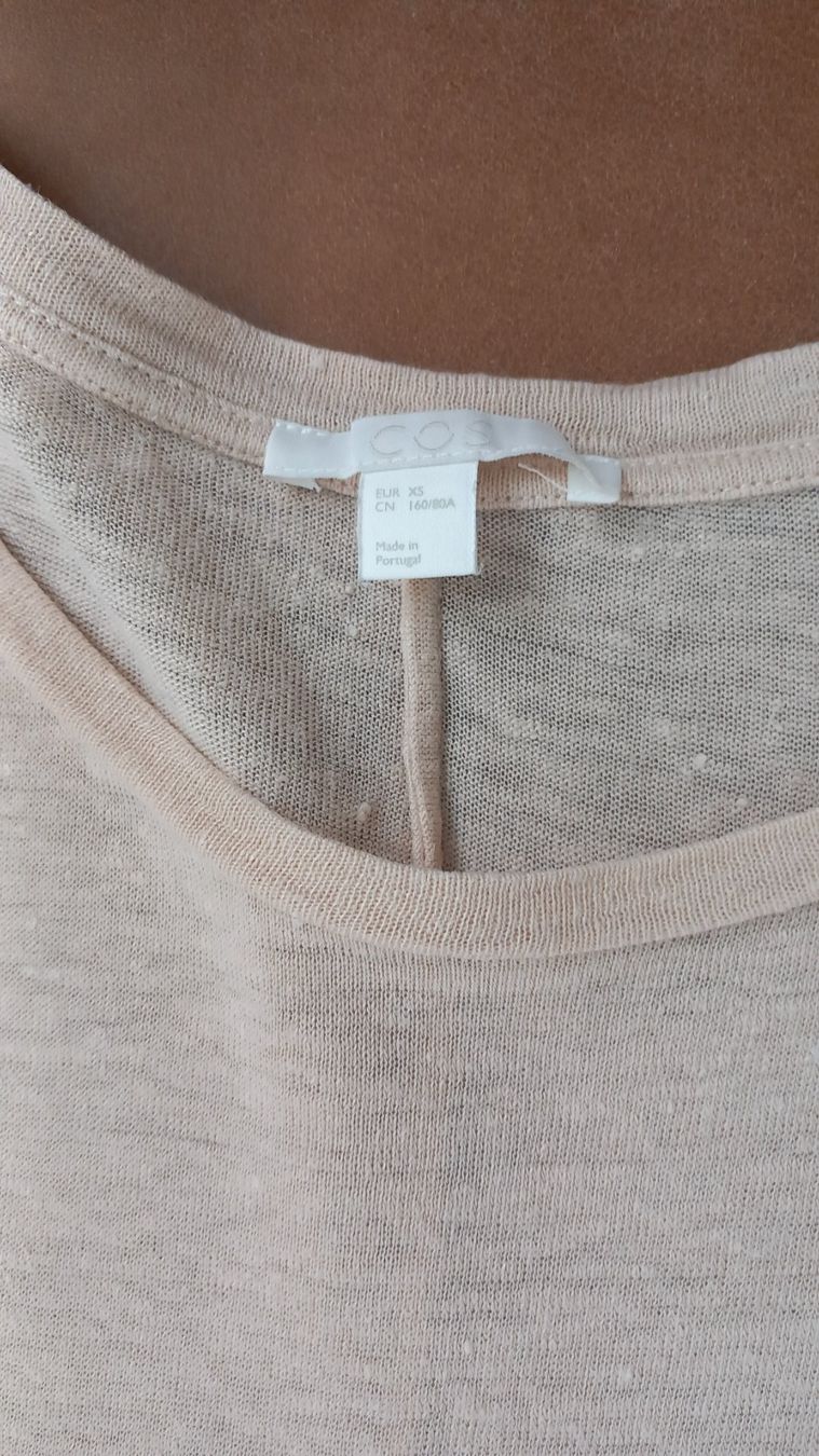 Cos T-shirt: Leinenshirt COS xs beige – Usato da Eggersriet venduto da Taylorjam 1