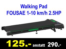 🔴  Walking Pad FOUSAE 1-10 km/h 2.5HP /249B