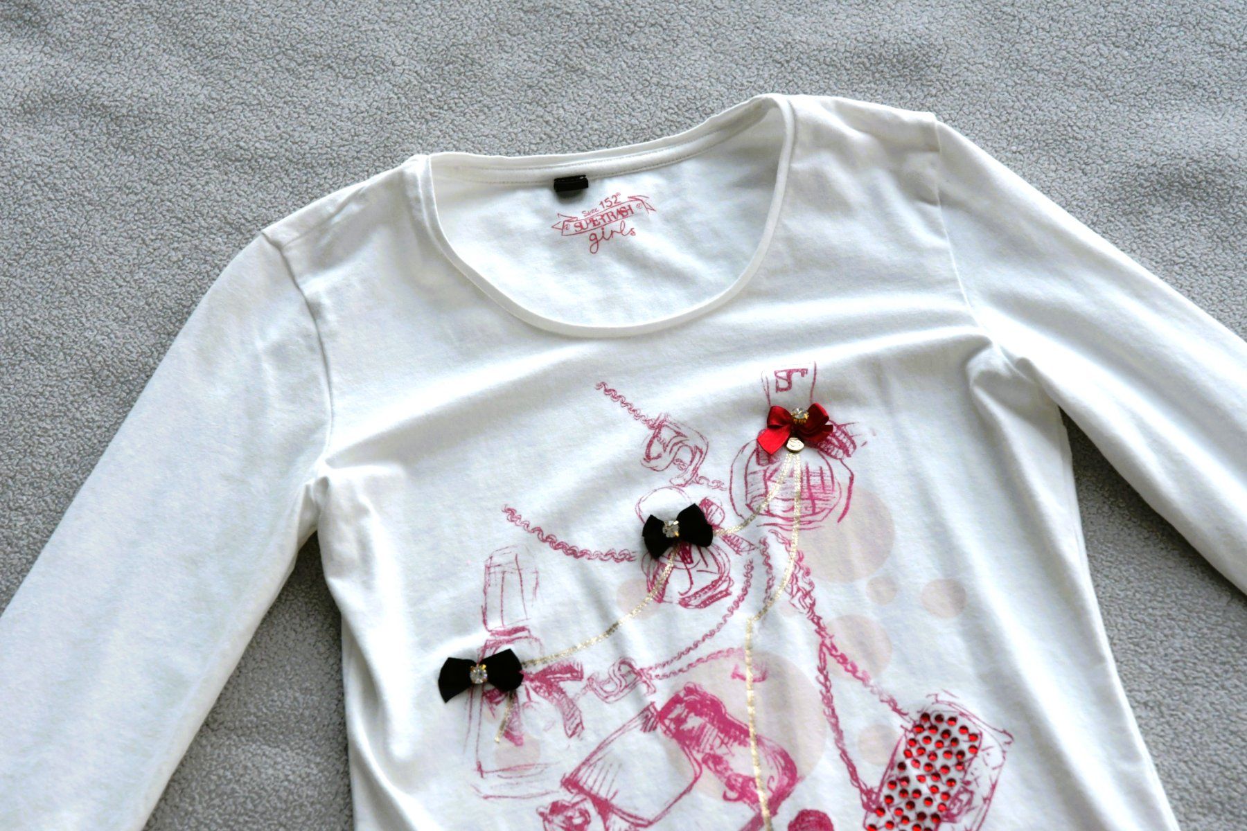 Lotti & Set di vestiti: neu Rock, Tshirt SuperSash gr.152 – Usato da Nuglar venduto da Korsika2 1