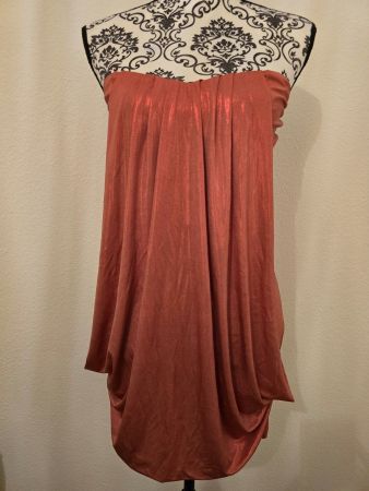 Robe bustier drapée Asos