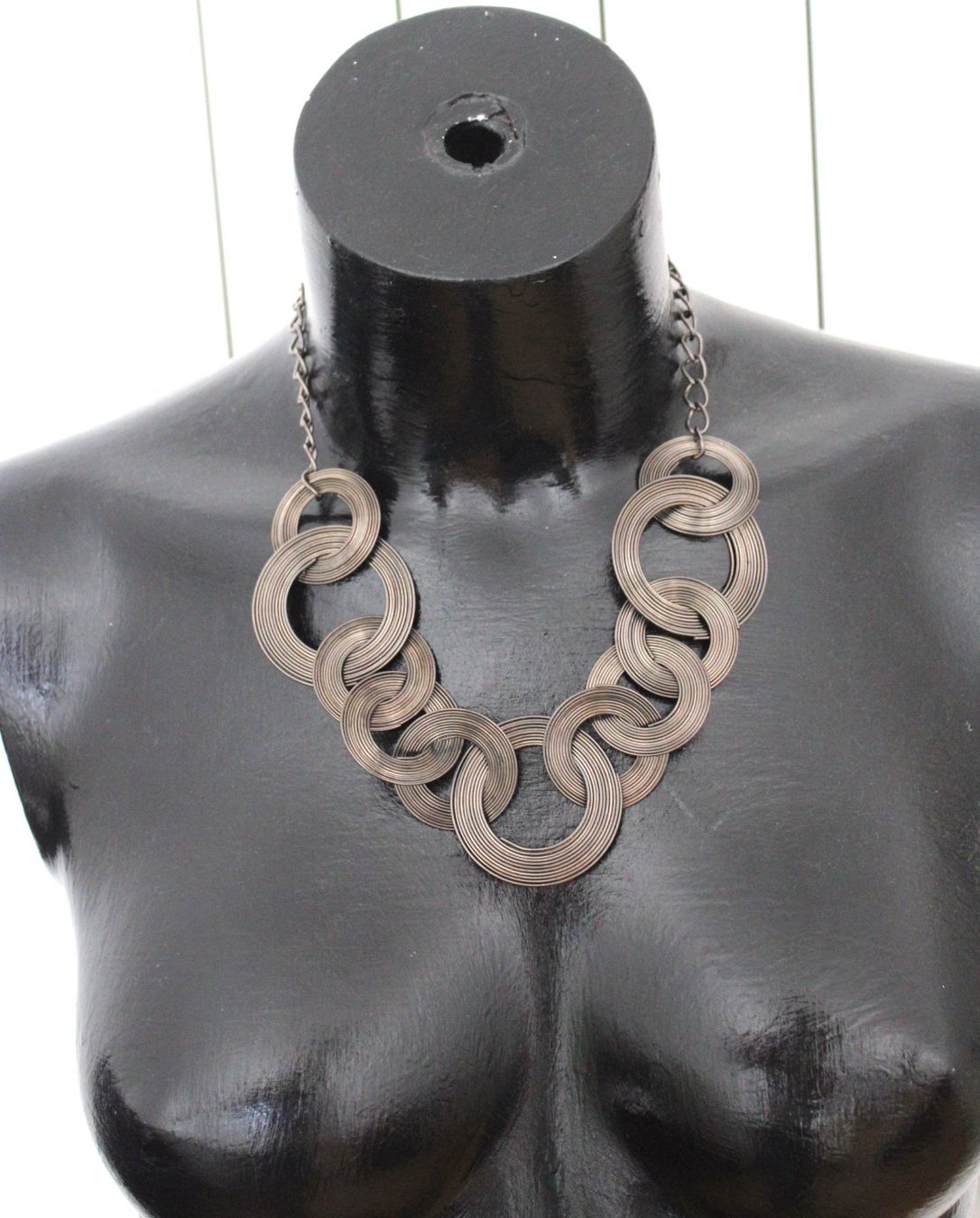 Catenine: Vintage-Halskette, bronzefarbig – Usato da Locarno venduto da madame-tus-sauds 4