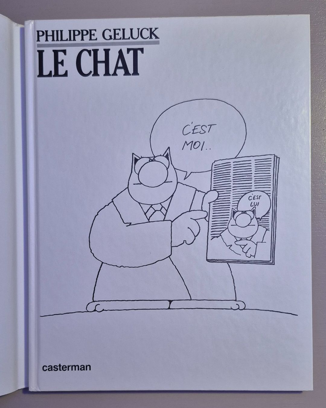 Comics: LE CHAT Philippe Geluck Casterman BD TBE 1986 – Gebraucht aus Grand-Lancy von loi_599y 1