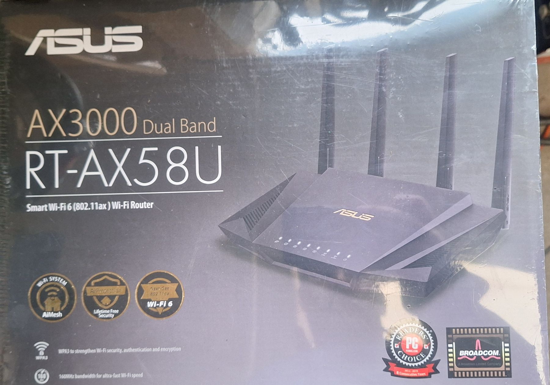 Asus Modem & Router: ASUS RT-AX58U – Nuovo e nell'imballaggio originale da Neuenkirch venduto da Baumixx