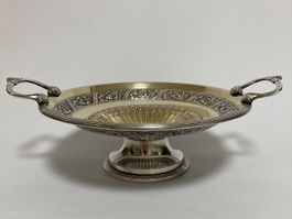 WMF Jugendstil-Fußschale mit Henkeln