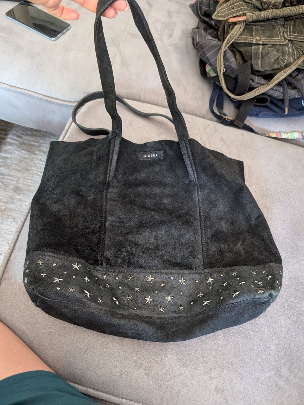 Diesel Borse: Sac de marque Diesel noir – Usato da Verbier venduto da gab_2klq