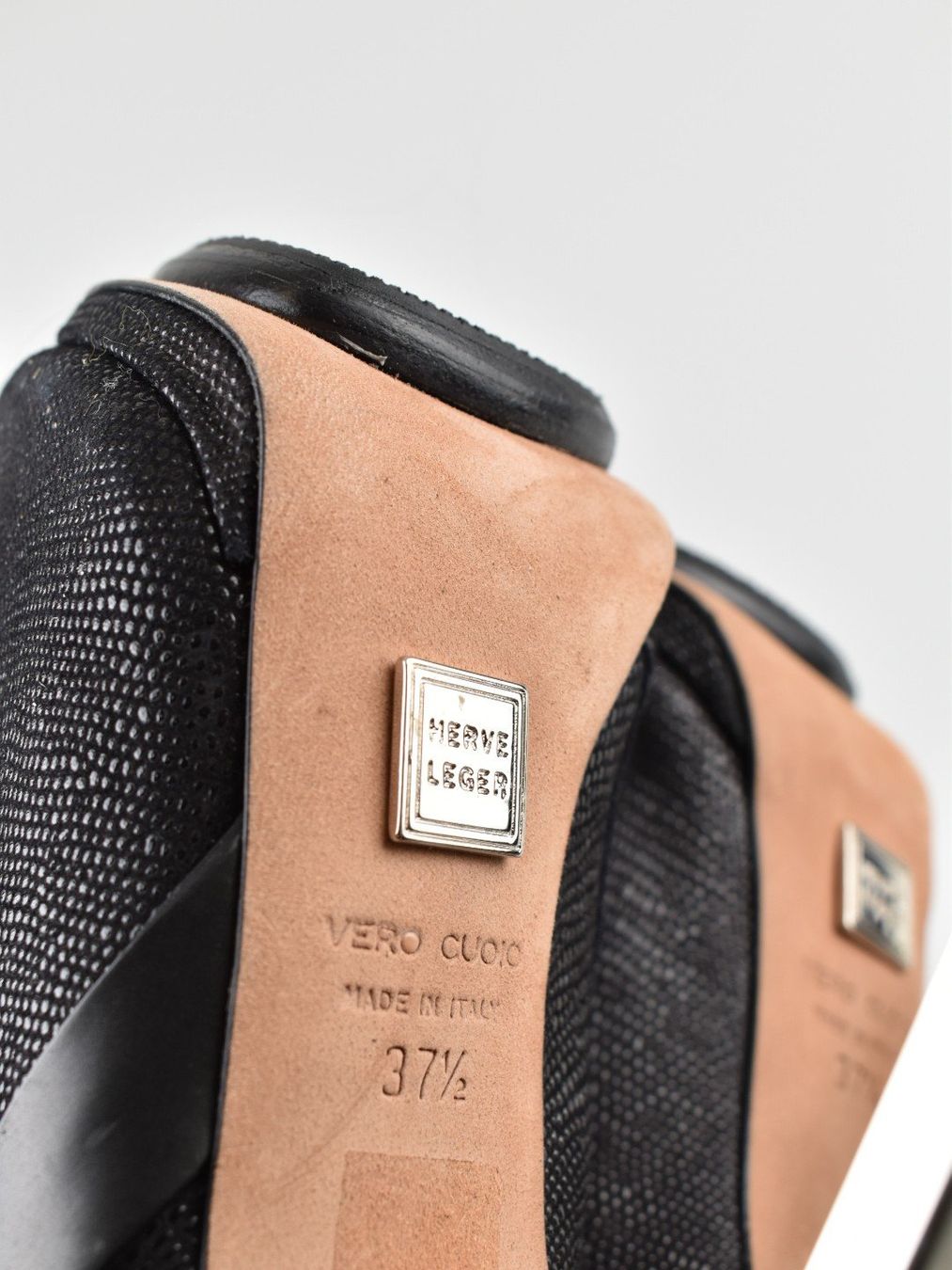 Damenschuhe: Hervé Léger Peep Toe Stiefeletten, Gr.37.5 – Gebraucht aus Nürensdorf von 2ND_STORY 6