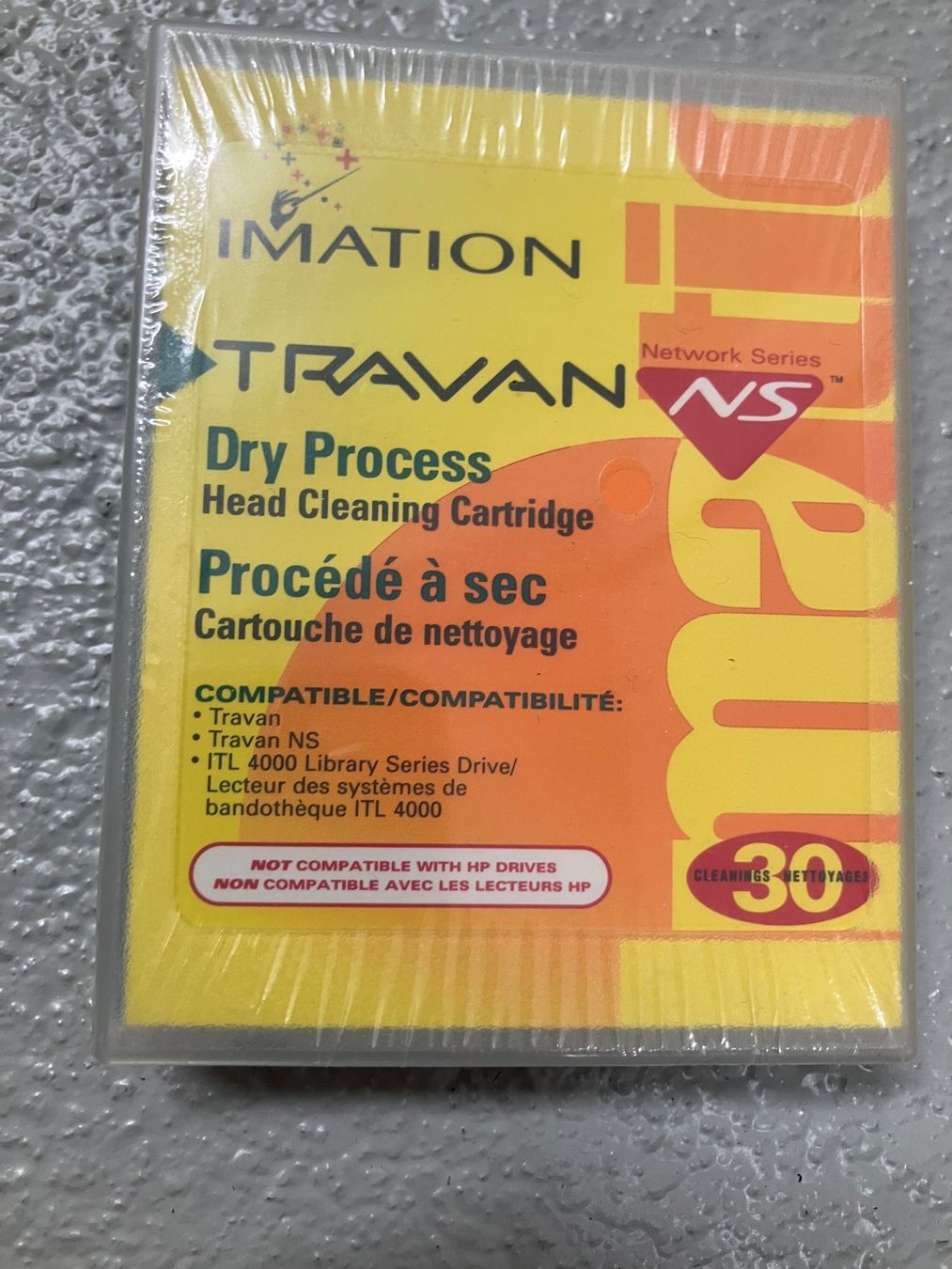 Musicassette: Imation Travan NS Reinigungs-Kassette neu – Nuovo e nell'imballaggio originale da Wetzikon ZH venduto da Herbi_58