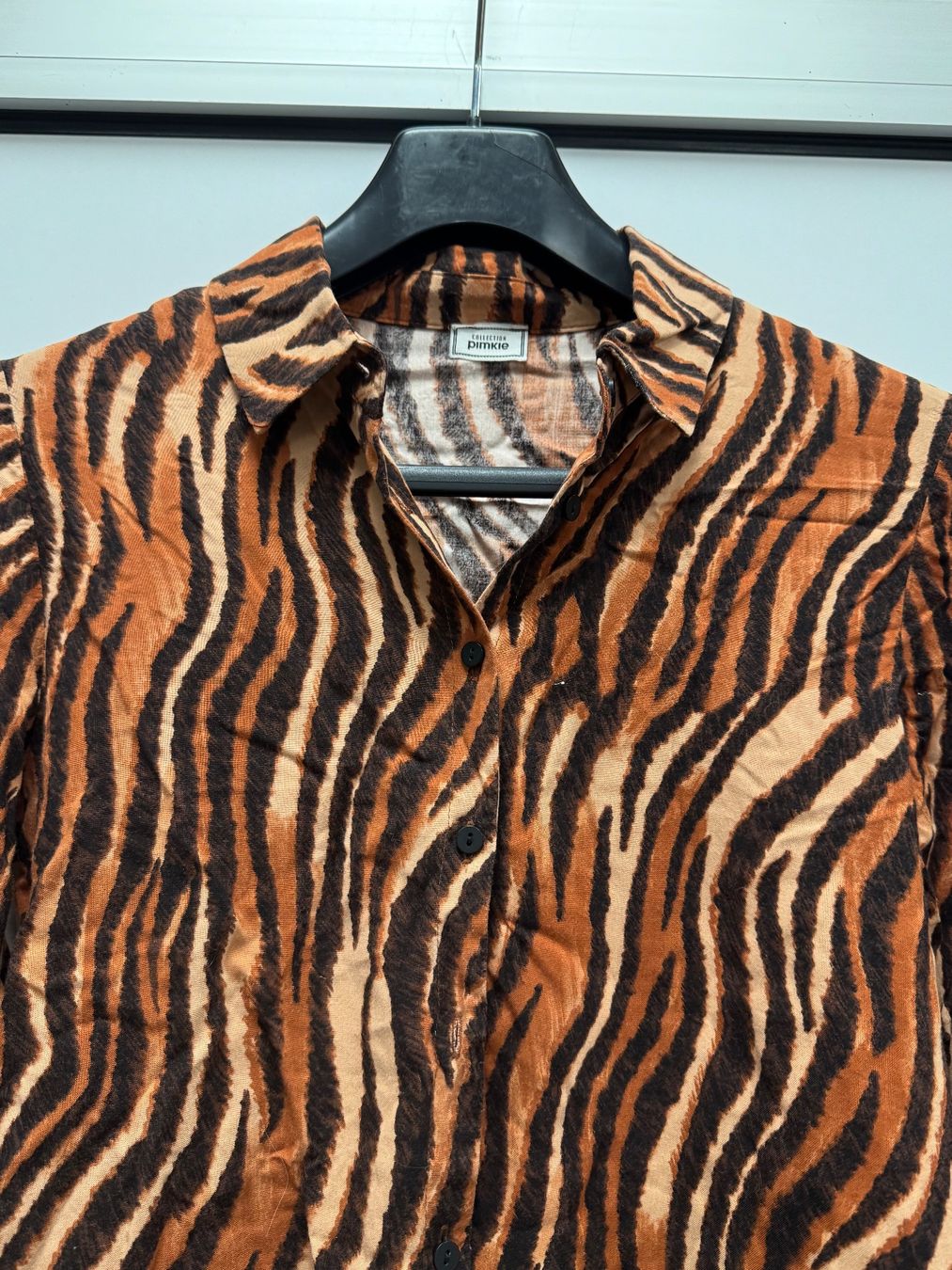 Pimkie Camicette: Coole Bluse tigerprint - Gr. S – Usato da Brügg BE venduto da rutschimedizin 1