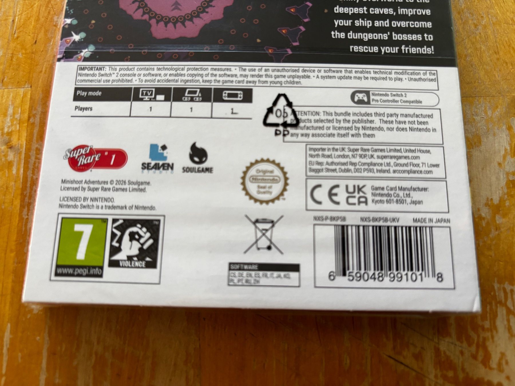 Giochi: Minishoot Adventures (NEU) – Nuovo e nell'imballaggio originale da Frenkendorf venduto da gelbeZinnie 2