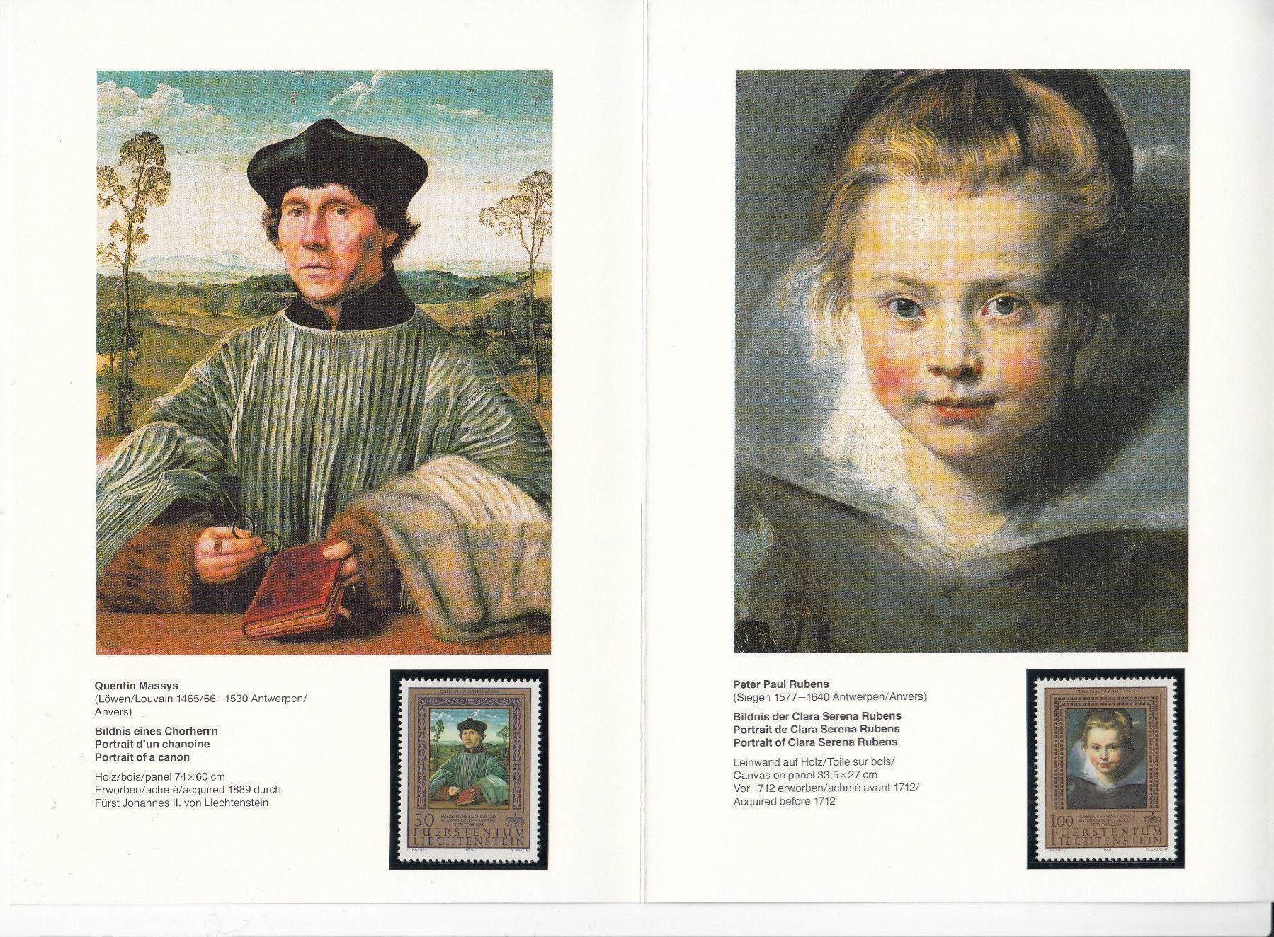 Alle Briefmarken: FL Kunstdruck-Faltmappe 1985 – Gebraucht aus Bürglen TG von StampGraf 4
