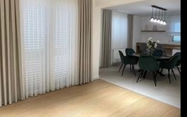 Vorhang weiss Wellenfalten Breite 185 x 234 Hoch
