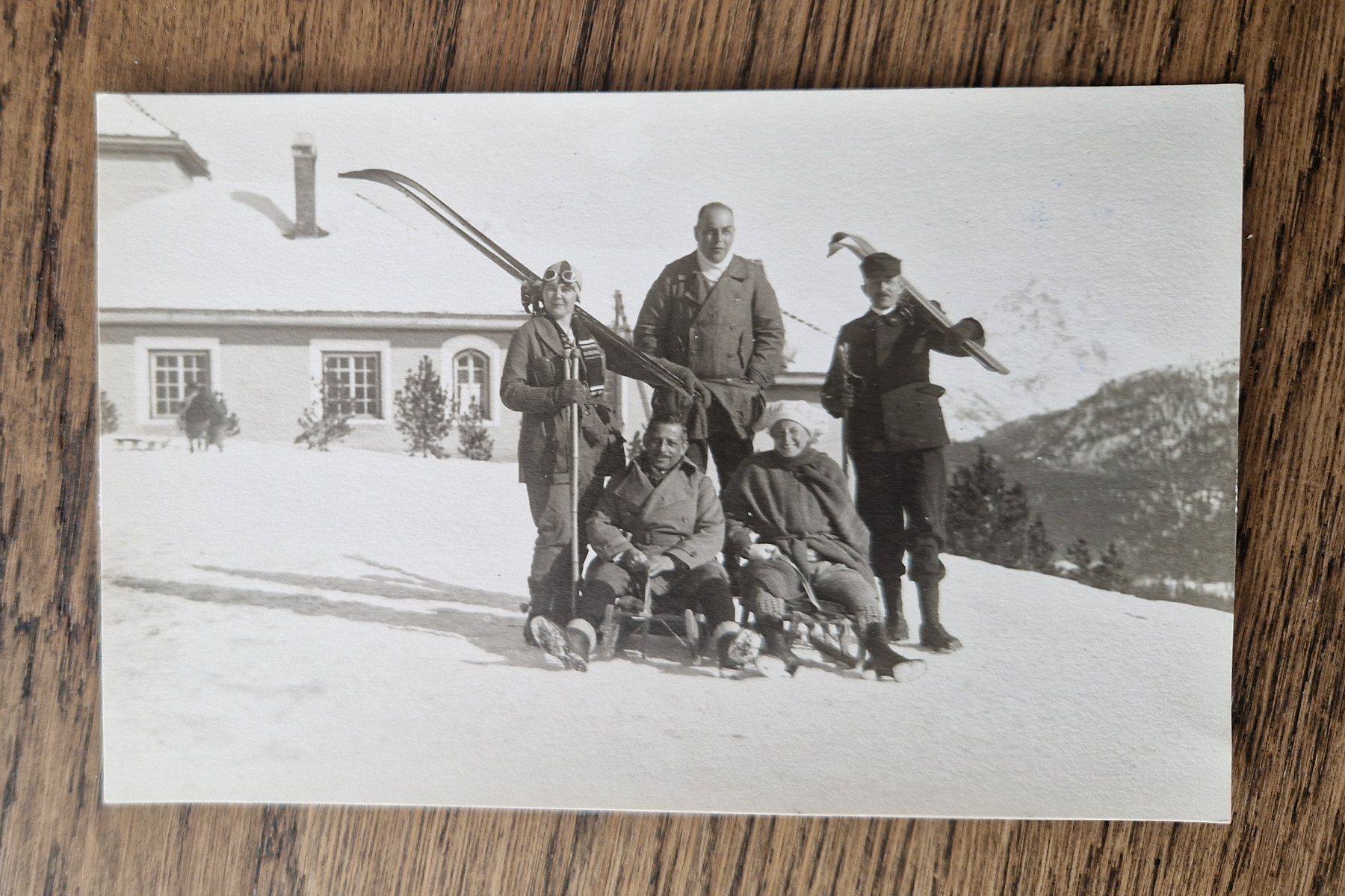 Cartoline postali: 4 AK St. Moritz, Winter 1924 und 1925 – Usato da Ebikon venduto da Donar50 2