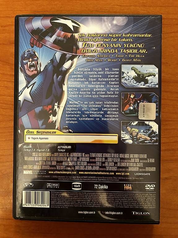 Tutti i DVDs: DVD Ultimate Avengers – Usato da Zollikerberg venduto da sel_99lq 1