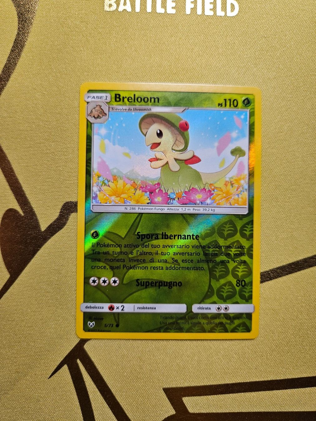 Pokémon Sammelbilder & Trading cards: Burning Shadows - Breloom – Gebraucht aus Bellinzona von Pokemarco