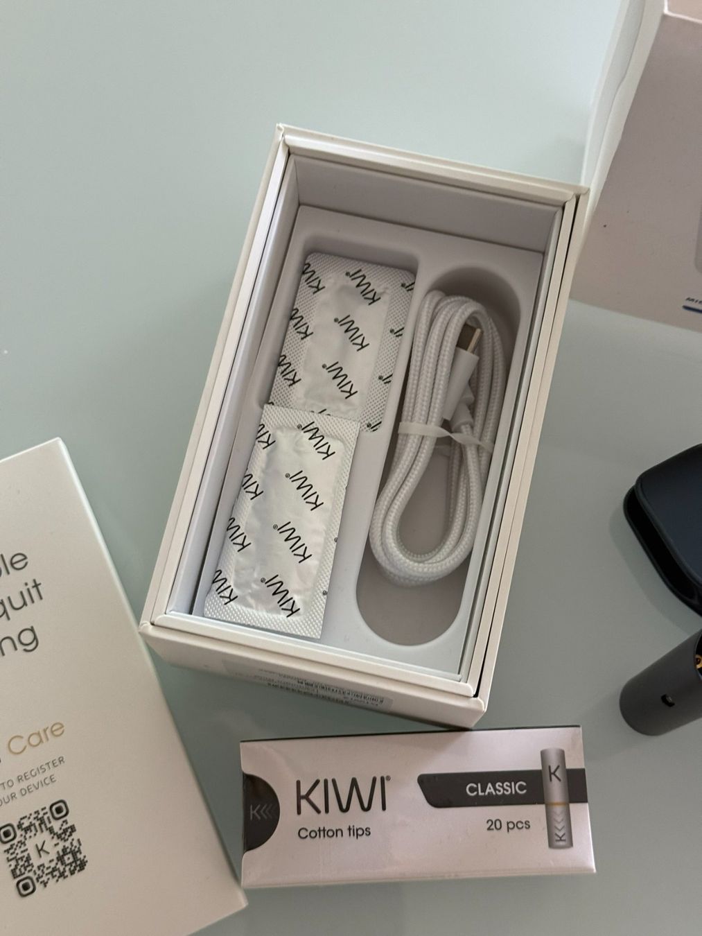 Altri Prodotti per fumatori: KIWI 2 Starter Kit Midnight Blue neuwertig – Nuovo (secondo la descrizione) da Zürich venduto da lach.richard 2