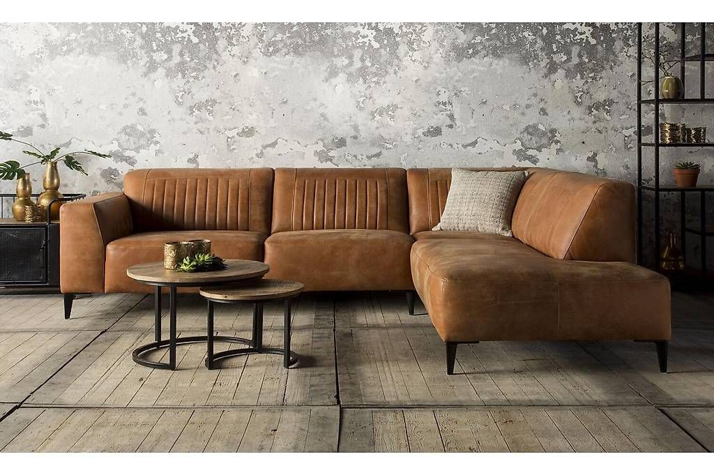 Divani: Ecksofa Het Anker Aspen in Leder – Nuovo e nell'imballaggio originale da Bischofszell venduto da deluxe-moebel