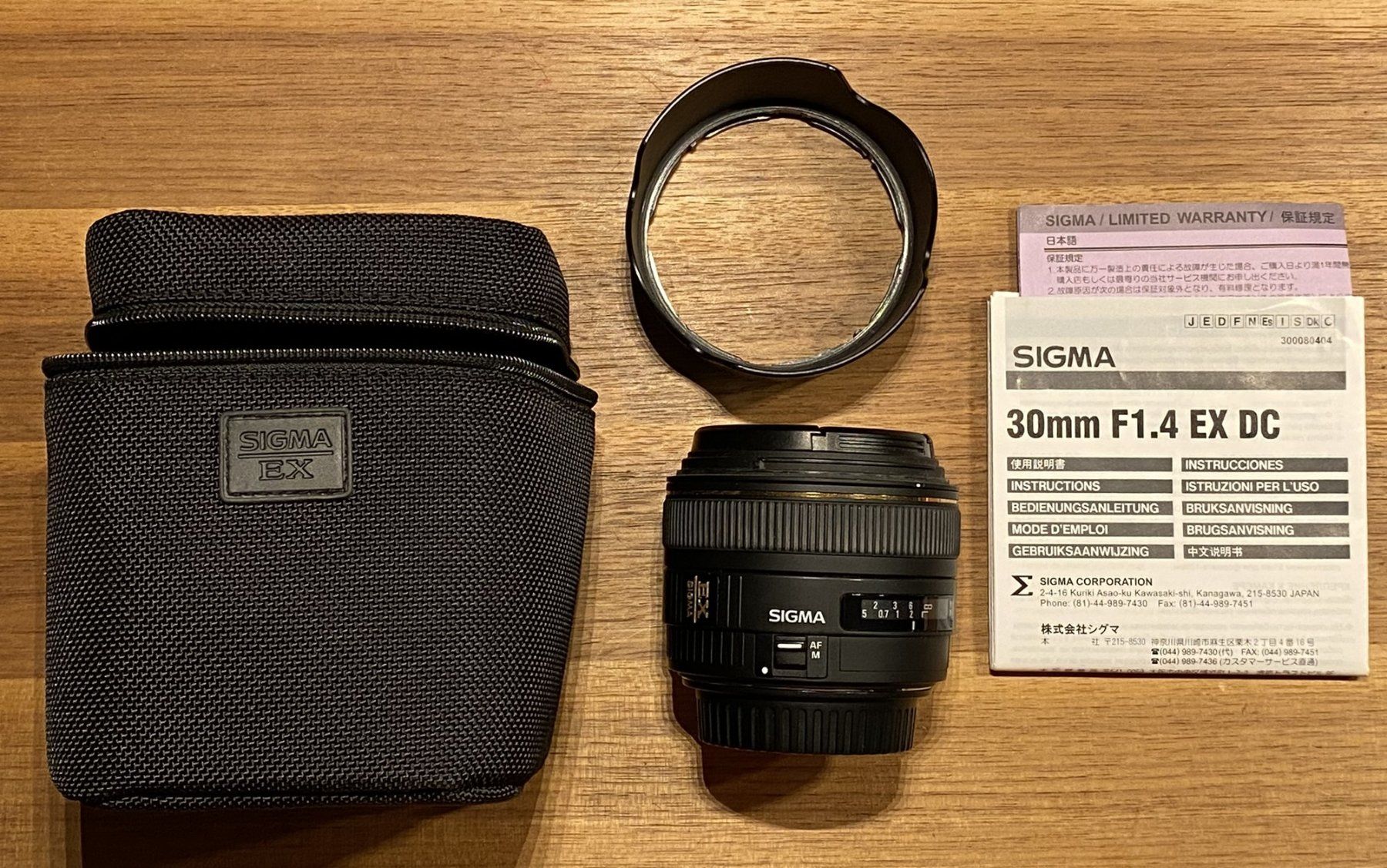 Sigma Obiettivi: Sigma EX 30mm f/1.4 DC HSM – Usato da Bern venduto da Mik74