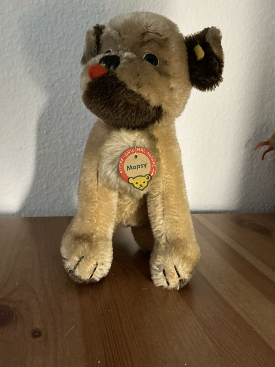 Steiff Giocattoli: Steiff Mopsy Nr.3322 – Usato da Basel venduto da S.Wehrli72