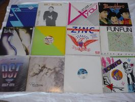 24 x Vinyl Schallplatten - Pop 80er 90er Maxi Italo Disco