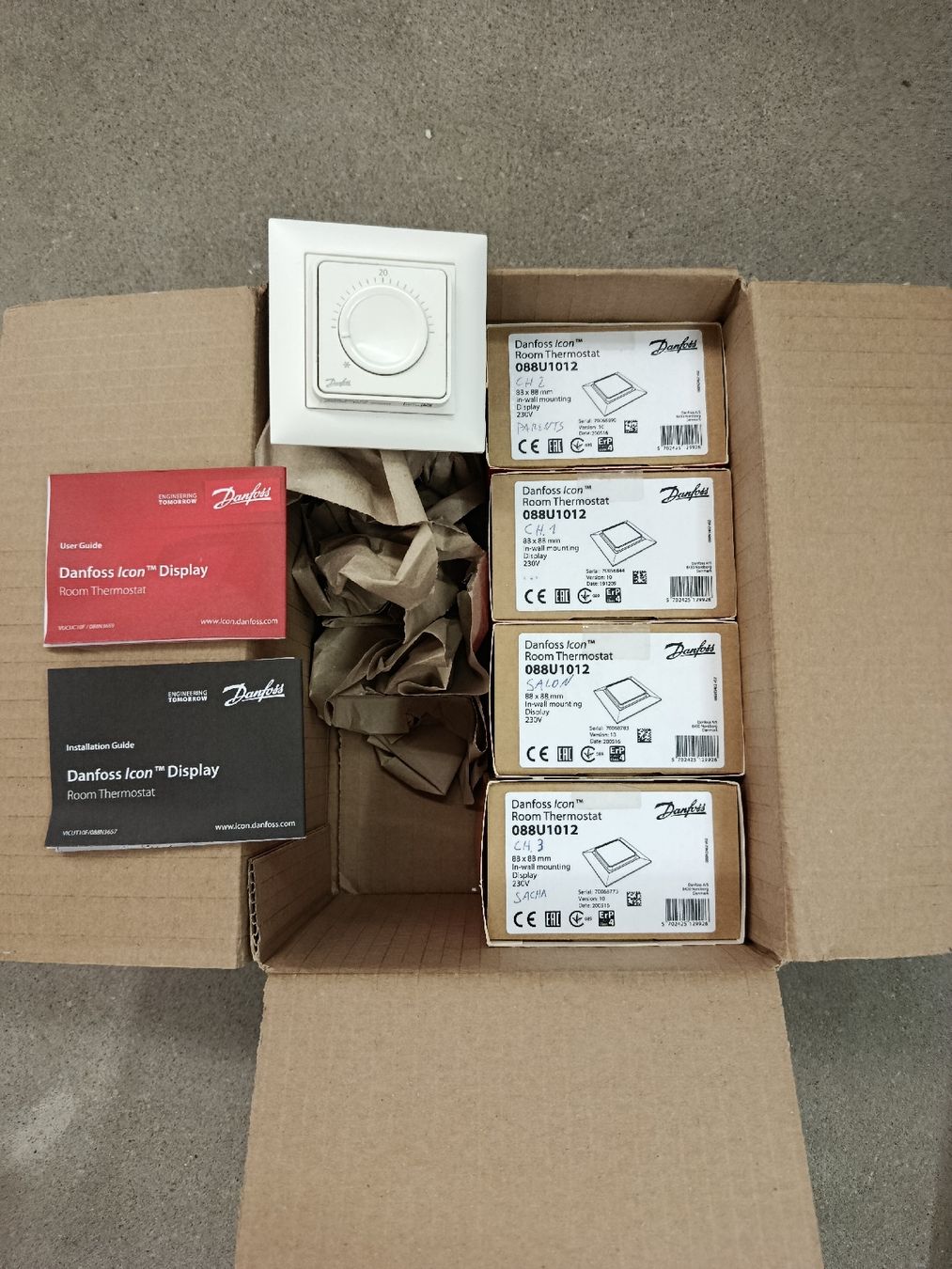Altro in Utensili da giardino: Danfoss Icon Raumthermostat 230V – Usato da Thörigen venduto da nailik.1994