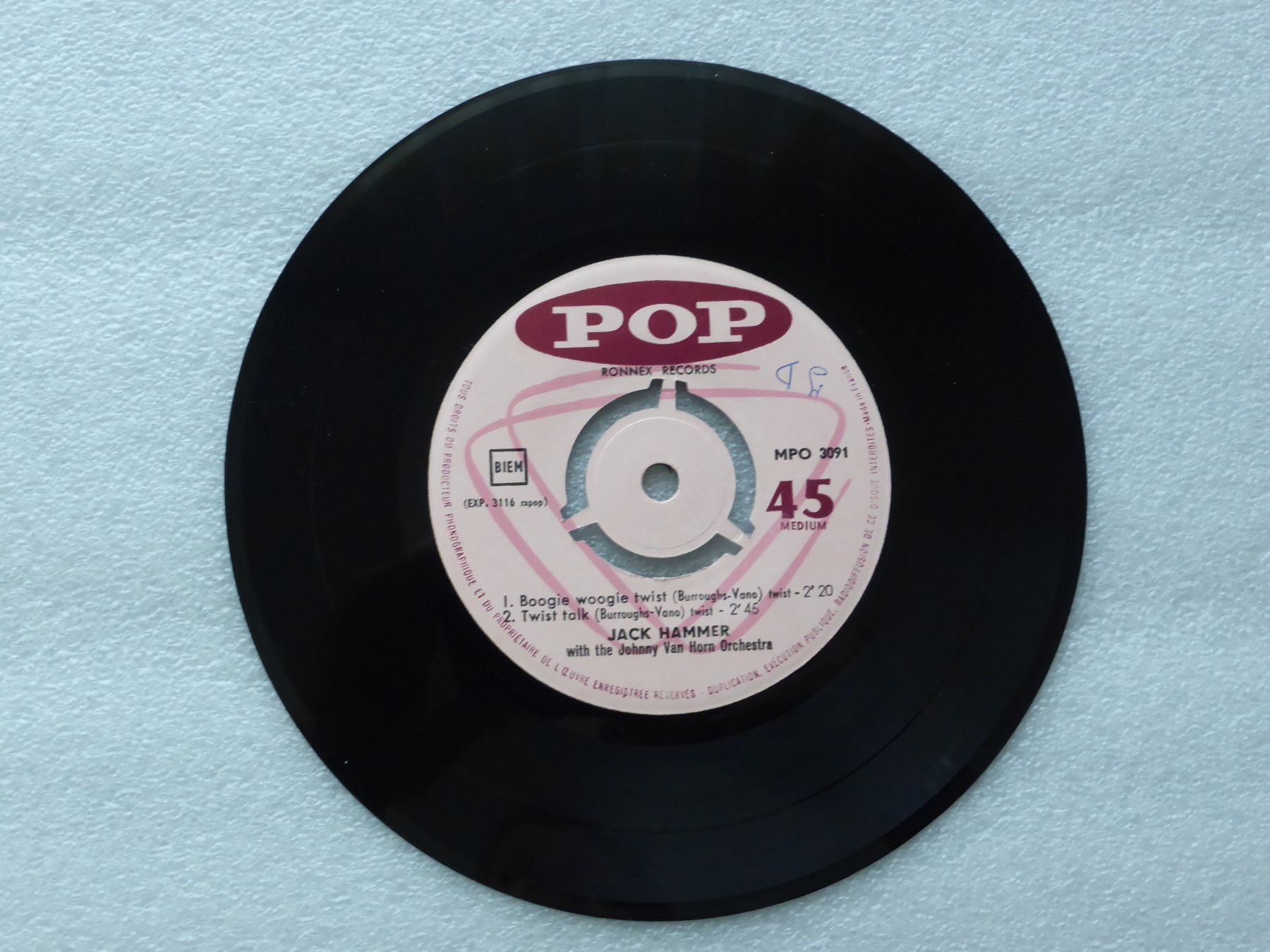 Vinyles: Vinyl Single   EP JACK HAMMER – D'occasion à Küssnacht am Rigi par Mondkinder 2