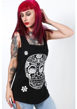 Neues Banned Gothic / Punk Shirt Gr.XL